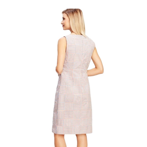 Talbots Patchwork Shift Dress - Picture 2 of 9